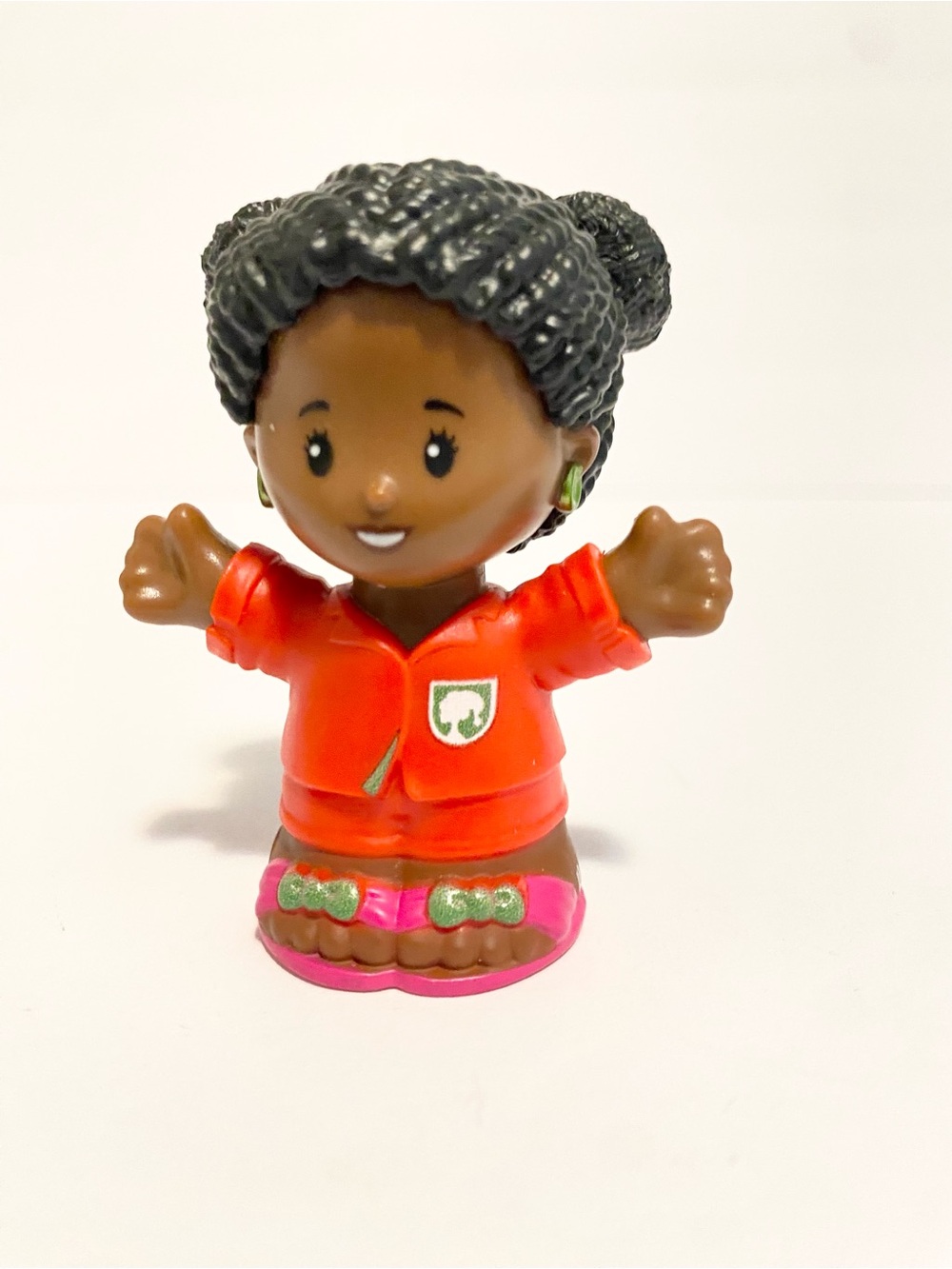 Little People Barbie Dark Skin Figure Fisher Price Toy Dollhouse Red Spa 4/$20 🛑